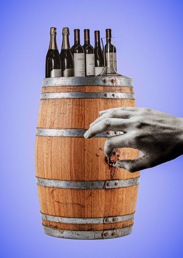 „Tolle Trauben“, digitale Collagen © ca:artix Fotoquelle: Unsplash und Resource Boy