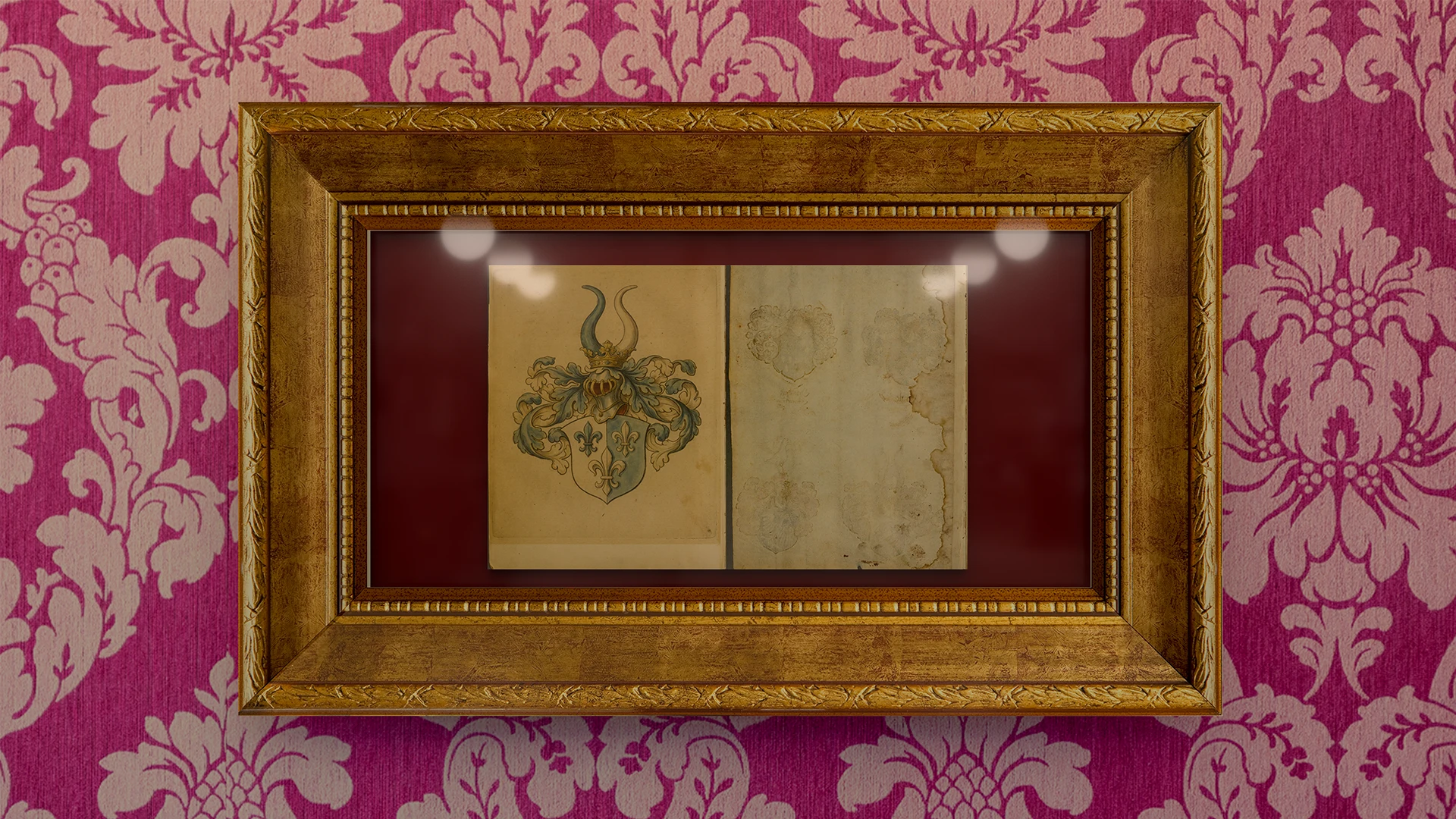 Das Wappen zu einem vorzeigbaren Objekt zur Wiedererkennung entwickeln.