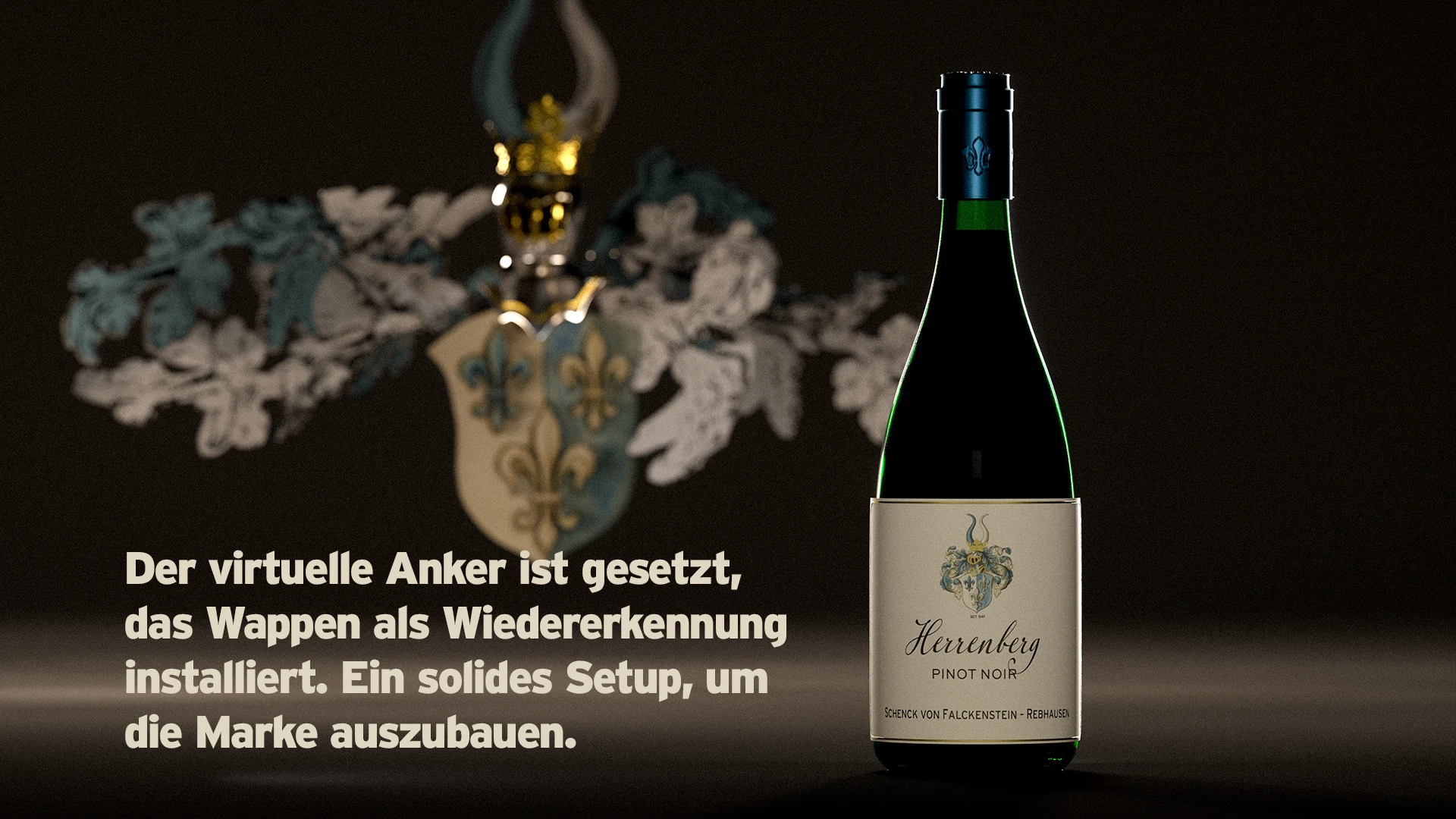 Der virtuelle Anker ist gesetzt, das Wappen als Wiedererkennung installiert. Ein solides Setup, um die Marke auszubauen.