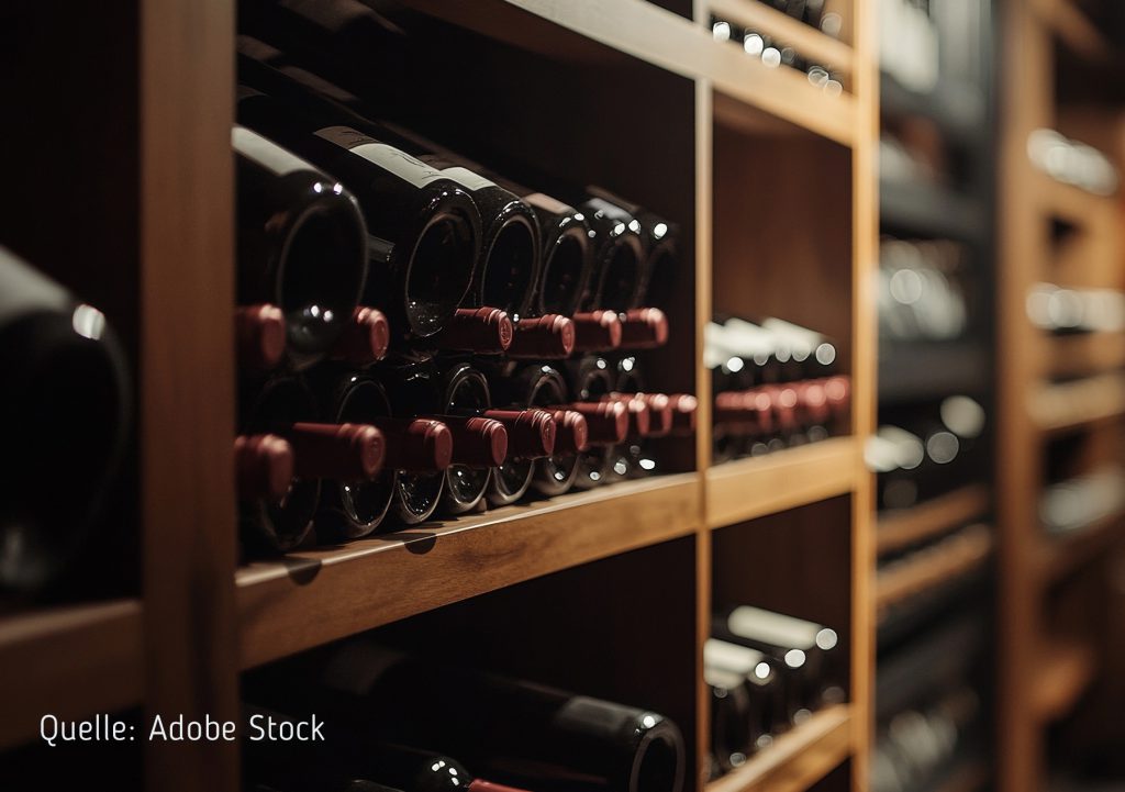 Das Weinregal ist für viele potenzielle Kunden ein Ort verzweifelter Orientierungslosigkeit. Bildquelle: Adobe Stock